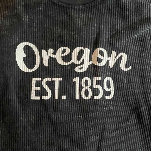 Black OREGON 1859 women’s sweatshirt - Picture 4 of 4